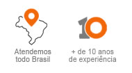 Atendemos todo Brasil