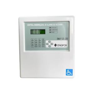 Central de Alarme de Incêndio PNE Endereçável 250 Setores